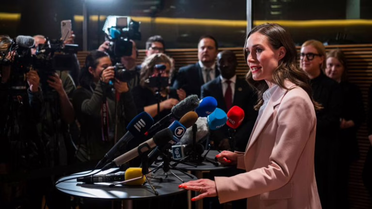 Sanna Marin: Finland’s Prime Minister concedes election
