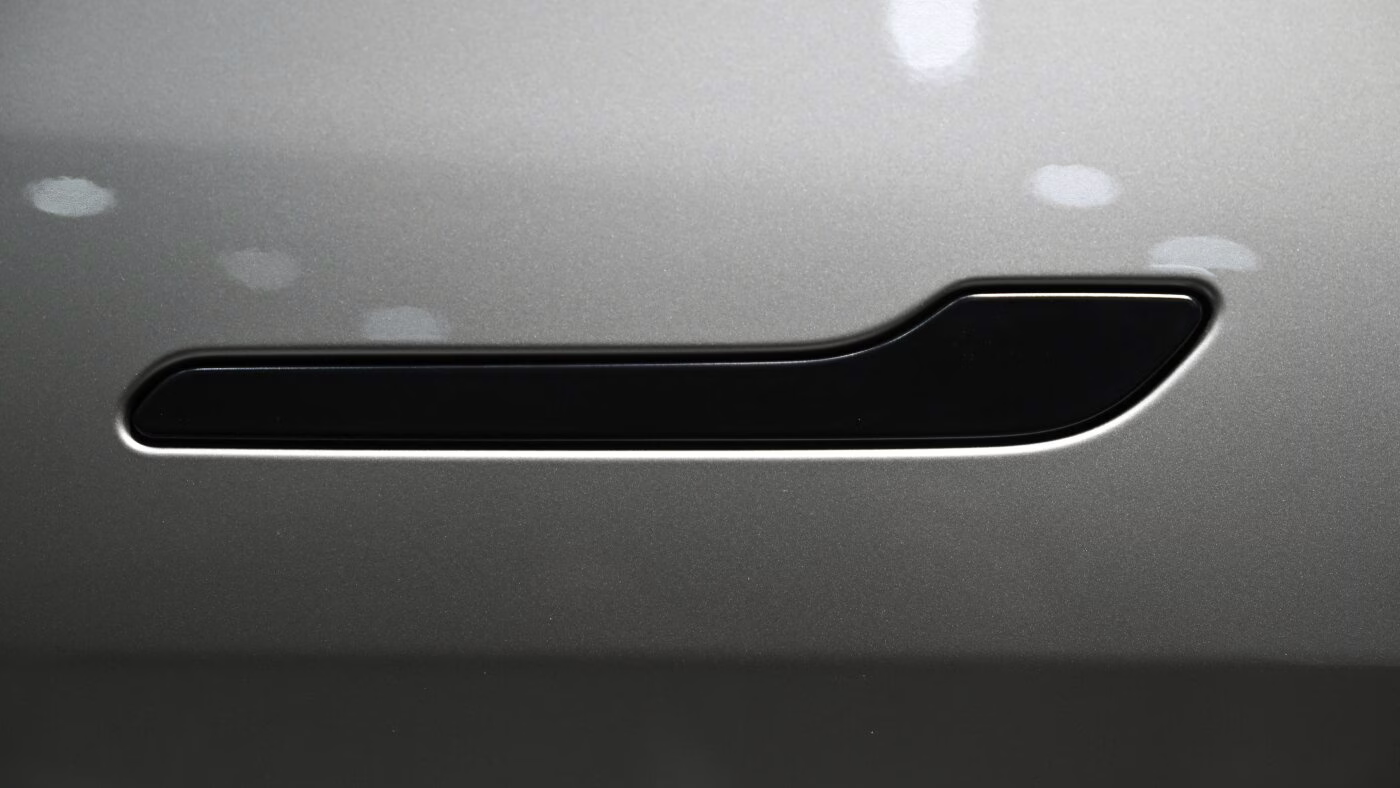 China bans hidden electric door handles : NPR