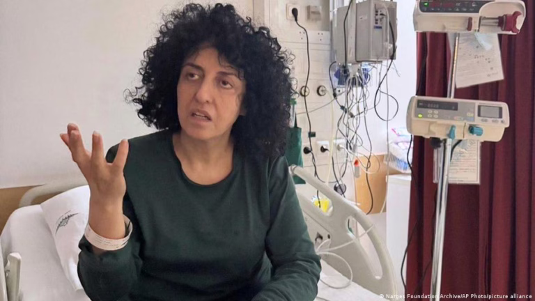 Iranian Nobel winner Mohammadi moved to Tehran hospital