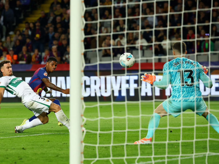 Barcelona beat Elche 3-1 to stay in touch with La Liga leaders Real Madrid | Football News