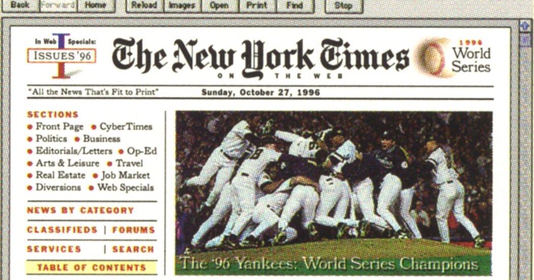 Cómo el sitio web del New York Times recibió su URL