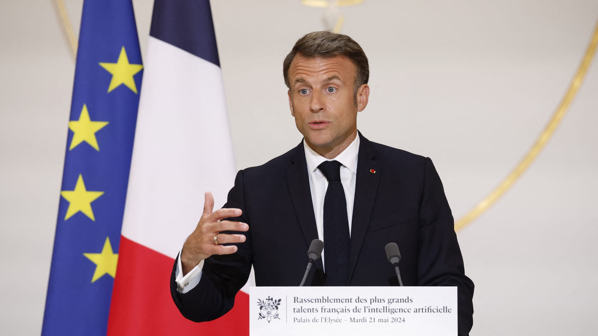 Francia aspira a convertirse en líder mundial en inteligencia artificial con el apoyo de las grandes tecnológicas estadounidenses