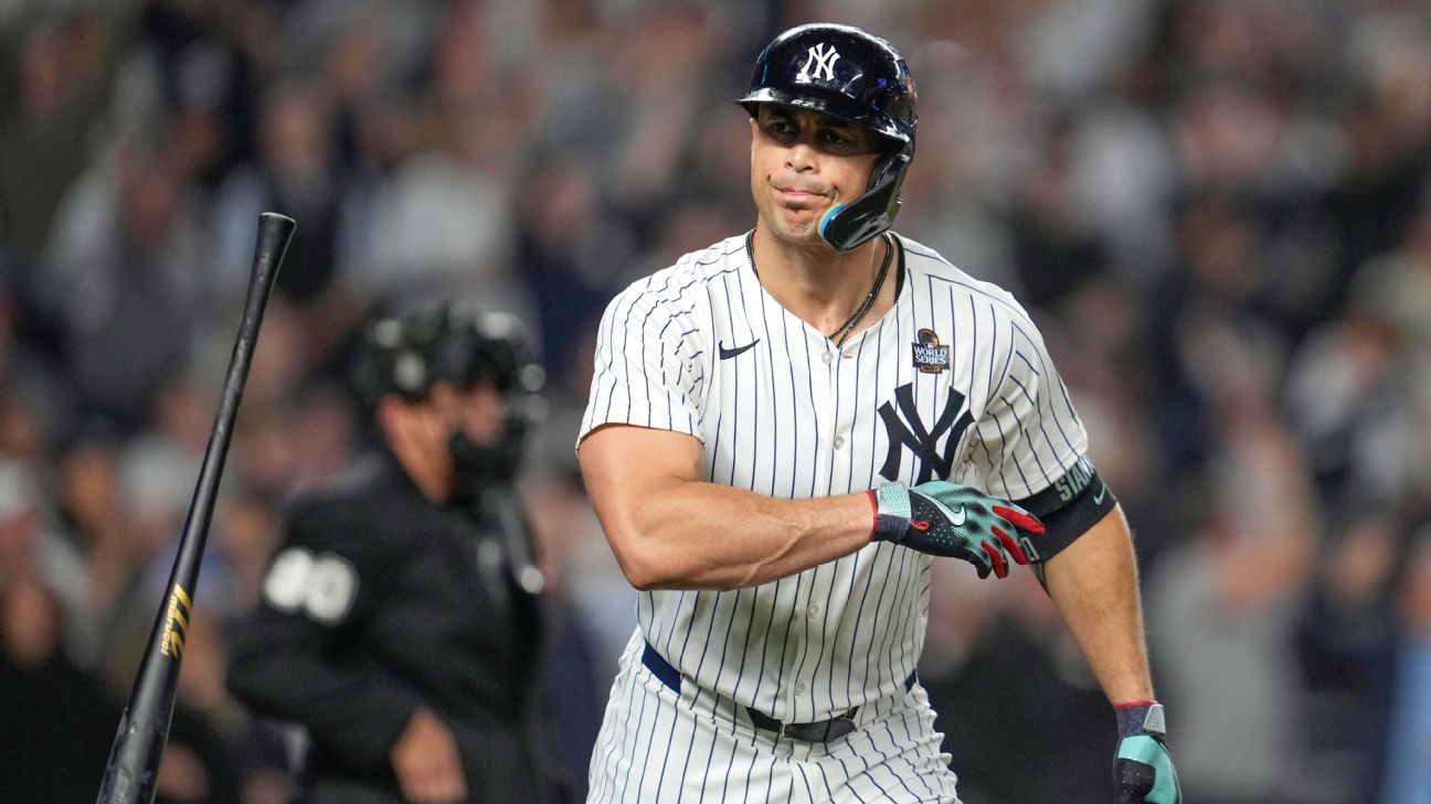 Giancarlo Stanton con la esperanza de regresar a los Yankees a finales de mes